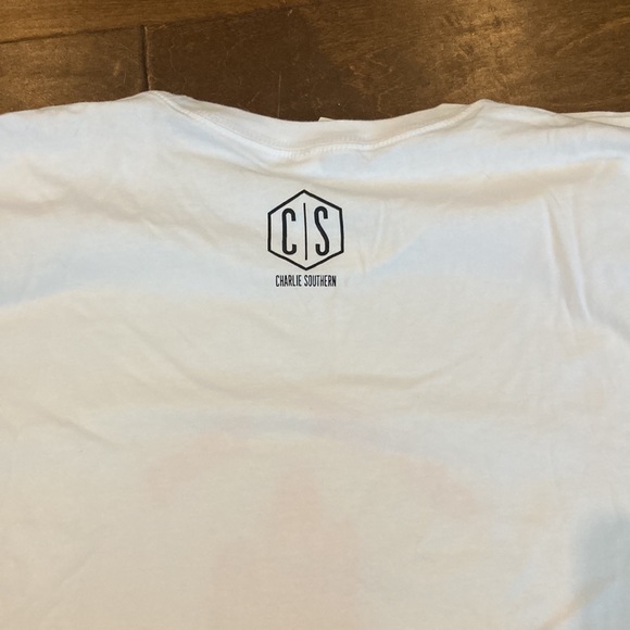 Chasing that Neon Rainbow 🌈 size 2XL boutique Brlla Canvas tee Carlie Southern - Picture 3 of 4